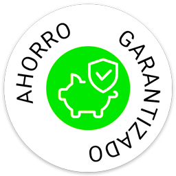 Sello de ahorro energético garantizado de Enermoney.