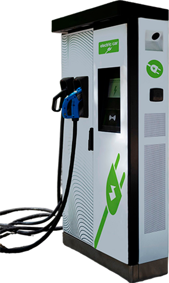 Imagen ilustrativa de un Punto de Carga de Vehículos Eléctricos de Enermoney.